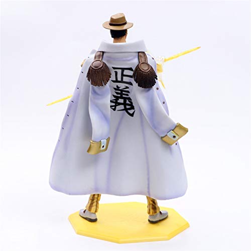 CZWNB Figura de Colección, Anime One Piece Pop Almirante Kizaru Borsalino Figura de acción Deluxe de la Figura de PVC Montar Excelente Modelo de Juguete