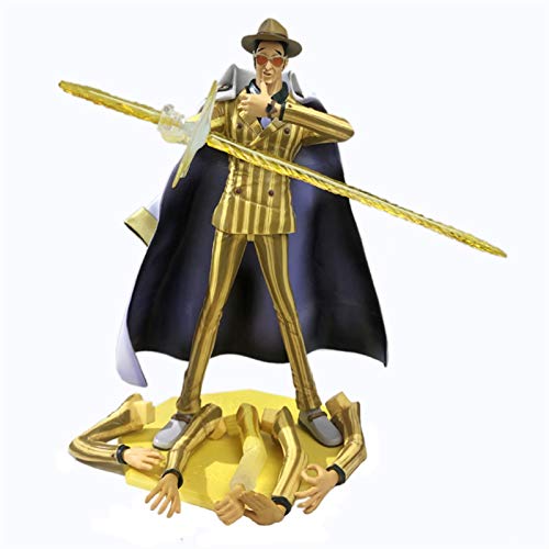 CZWNB Figura de Colección, Anime One Piece Pop Almirante Kizaru Borsalino Figura de acción Deluxe de la Figura de PVC Montar Excelente Modelo de Juguete