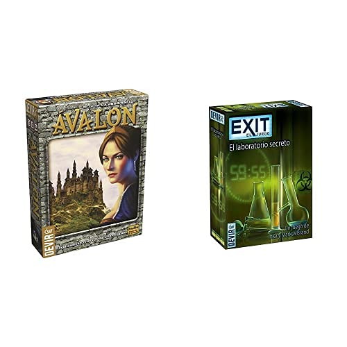 Devir Ávalon Juego De Mesa, Color (Bgresiav) + Exit: El Laboratorio Secreto, Ed. Español (Bgexit3)