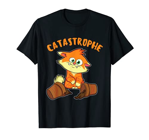 Disfraz de Zorro de Catástrofe Humorista para Niños y Niñas Camiseta