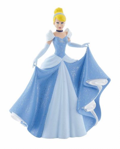 Disney Princesas Princess Figura Cenicienta Nueva 0cm, Multicolor, Miscelanea (Bullyland 12501)