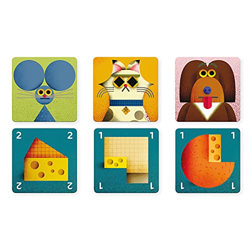 Djeco- Cartas Cheese Rescue Juegos (35149)