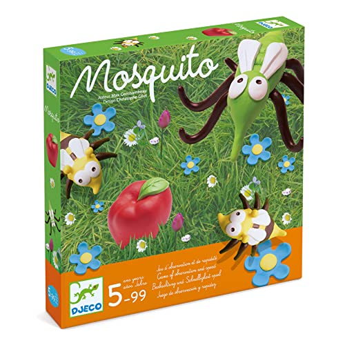 DJECO- Juegos de acción y reflejosJuegos educativosDJECOJuego Mosquito, Multicolor (15)