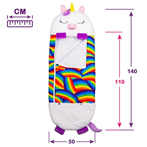 Dormi Locos Peluches Pequeños-Unicornio Blanco, Color (Concentra 506019)