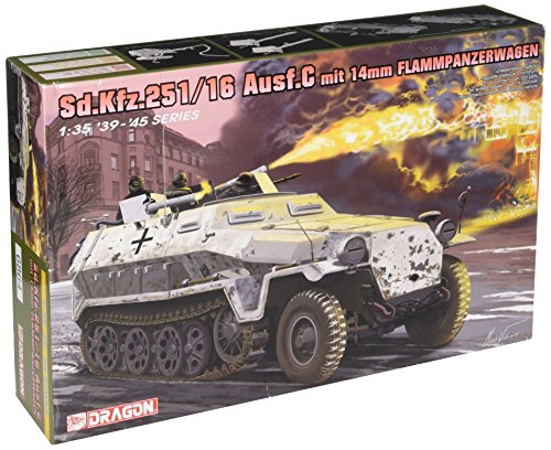 Dragon Models USA DRA6864 1/35 Sd.Kfz.251/16 Ausf.C Kit de construcción Flammpanzerwagen