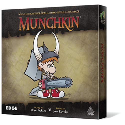 Edge Munchkin MU01 Juego de Mesa + Entertainment Munchkin 3: Pifias Clericales, Juego de Mesa