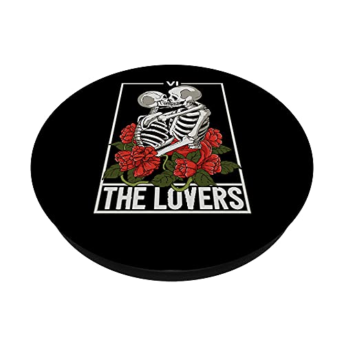 El Enamorado Arcano Número 6 Carta del Tarot PopSockets PopGrip Intercambiable