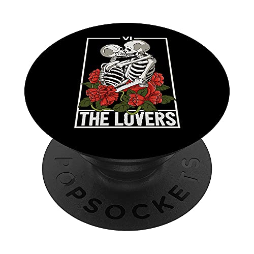 El Enamorado Arcano Número 6 Carta del Tarot PopSockets PopGrip Intercambiable