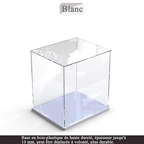 ELEpure - Vitrina de acrílico transparente para colección de Legos, Figuras, Maqueta