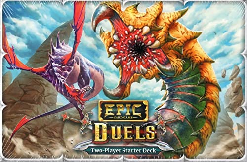 Epic Card Game - Duels - Juego de mesa de dos jugadores, versión inglesa, pieza única, multicolor