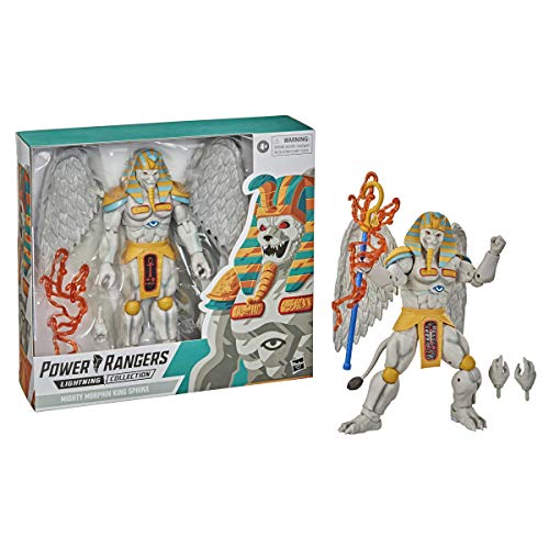 Esfinge Rey | Poderosos Morphin Power Rangers | Colección Power Rangers Lightning