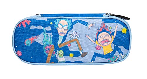 Estuche escolar - Estuche Rick & Morty virus │Estuche mediano perfecto para la vuelta al cole - Producto con licencia oficial