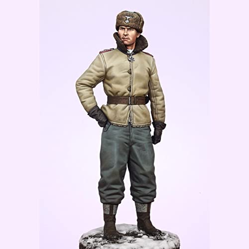 ETRIYE 120mm 1/16 Resina Soldado Modelo Segunda Guerra Mundial Jarkov Batalla, Comandante alemán Kit de Modelo de rol Fundido a presión (sin Montar y sin Color) //A378P