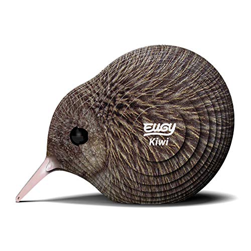 EUGY Kiwi Eco-Friendly 3D Paper Puzzle 001