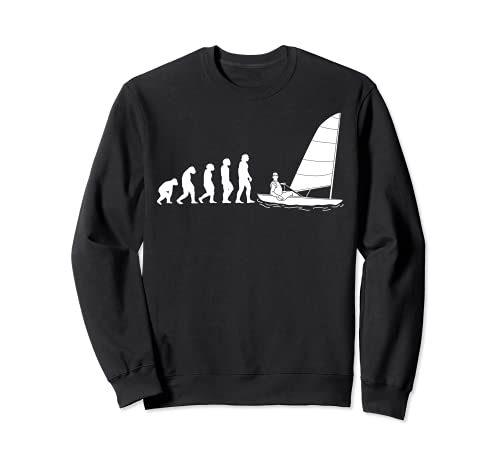 Evolución Sailing Yachting Marineros Barco de vela Navegando Sudadera