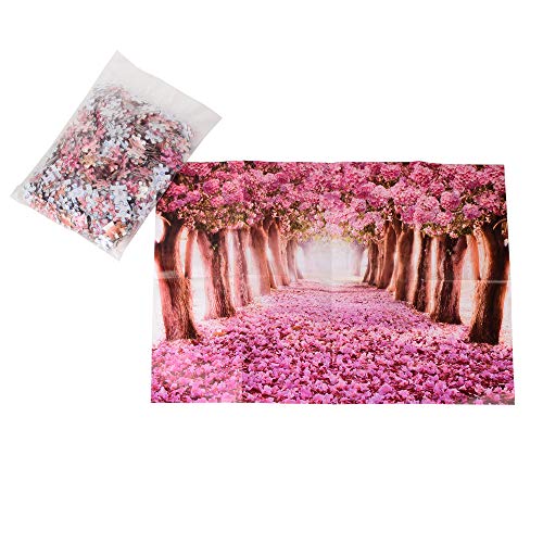 ewtshop® Puzle de flores de cerezo, 500 piezas, 38 x 52 cm, diseño de flores