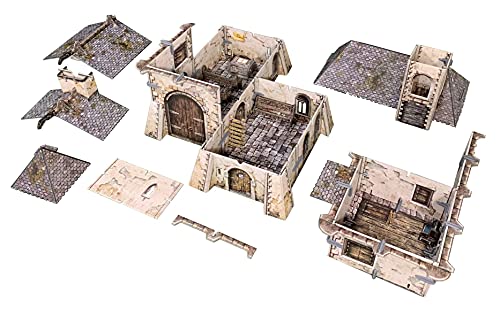 Fantasy Battle Systems Wargames Terrain Chapel BSTFWE016 - Tabla de Juegos de Batalla de Nivel múltiple (40 K Universe)