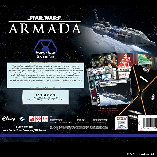 Fantasy Flight Games - Star Wars Armada: Mano Invisible - Juego en Miniatura