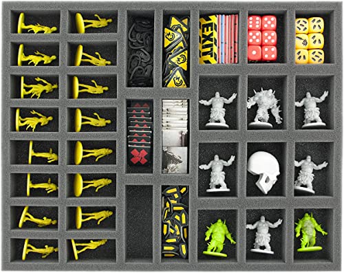 Feldherr Bolsa Maxi Plus Compatible con Zombicide: Peste Negra - Juego Principal + Wulfsburg