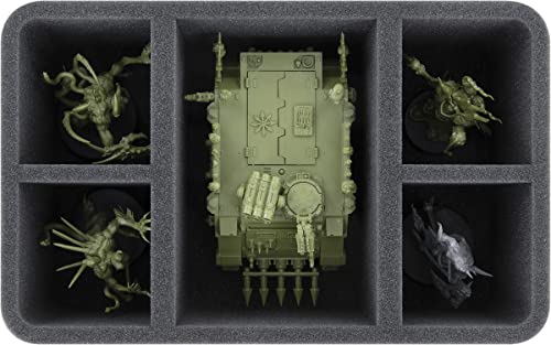 Feldherr HS090A006 Bandeja de Espuma Compatible con Death Guard - 5 Compartimentos