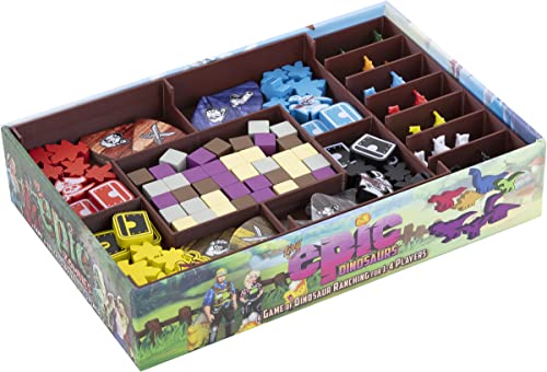 Feldherr Organizer Compatible con Tiny Epic Pirates - Caja del Juego Principal