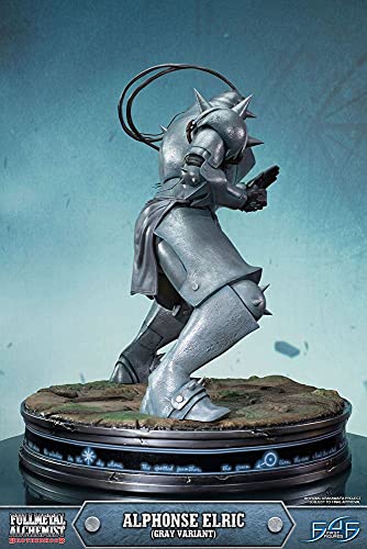 First 4 Figures Estatua Alphonse Elric 55 cm. Fullmetal Alchemist. Versión Color Gris