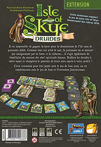 Funforge- Isla of Skye: Druidos (extensión), Color Verde (IOSDFR01)