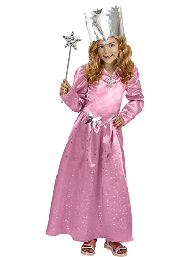 Funidelia | Disfraz de Glinda Bruja Buena - El Mago de Oz para niña ▶ Disfraz para niños y divertidos accesorios para Fiestas, Carnaval y Halloween - Talla 5-6 años - Rosa