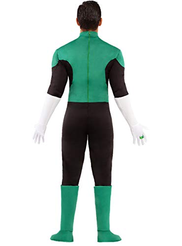 Funidelia | Disfraz de Linterna Verde Oficial para Hombre Talla XL ▶ Superhéroes, DC Comics, Justice League, Green Lantern - Color: Verde - Licencia: 100% Oficial