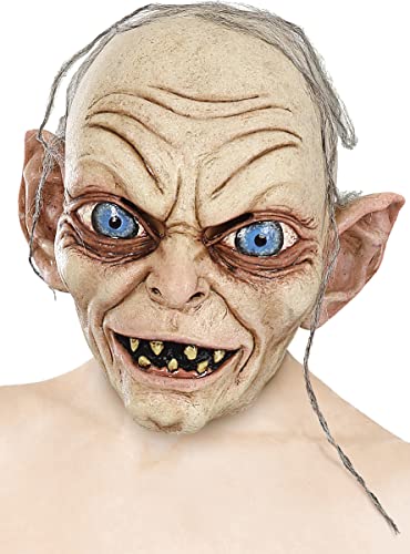 Funidelia | Máscara de Gollum - El Señor de los Anillos para niño ▶ El Señor de los Anillos, Hobbit, The Lord of the Rings - Accesorios para niños, accesorio para disfraz - Beige