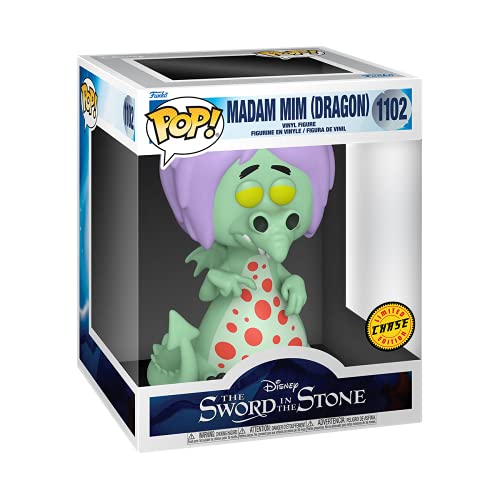 Funko 49160 Disney POP se sienta- Mim de 6 pulgadas como dragón con Chase, varios modelos (Chase/Mim)