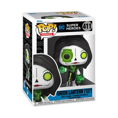 Funko 57415 POP Heroes Dia De Los DC- Green Lantern (Jessica Cruz)