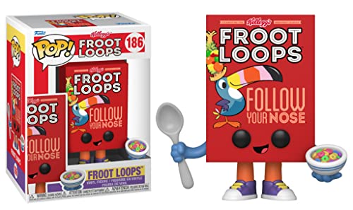 Funko 57770 Pop Vinyl: Kelloggs - Froot Loops Cereal Box