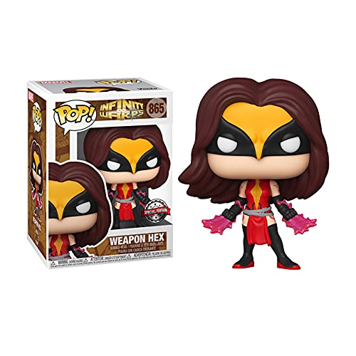 Funko Figura hexagonal de vinilo de Marvel: Infinity Warps Pop!