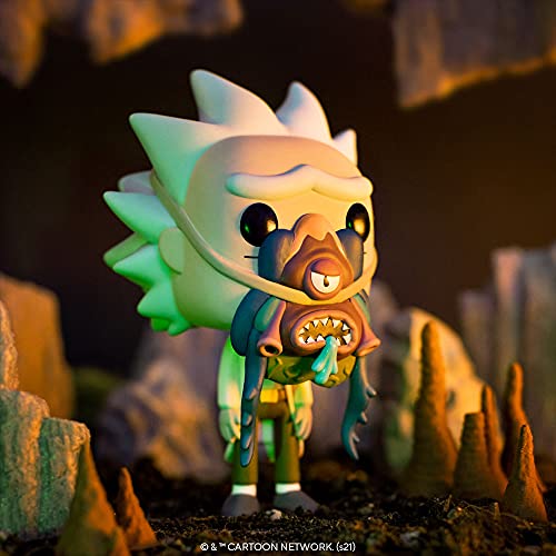 Funko- Pop Animation and Morty Rick w/Glorzo (55250)