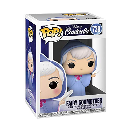 Funko Pop! Movies: Cinderella- Fairy Godmother, Multicolor, Estándar