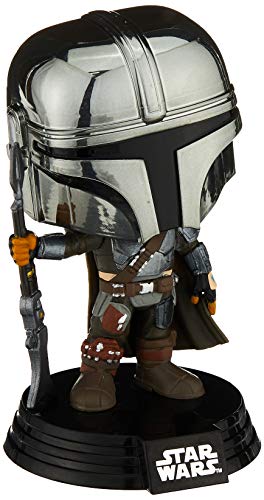 Funko Pop! Star Wars: The Mandalorian - Mandalorian (cromo), multicolor