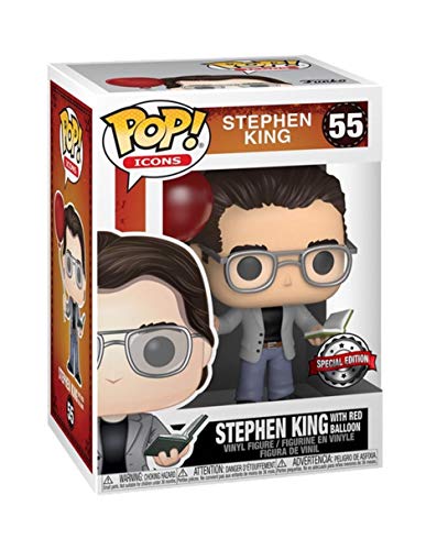 Funko Pop Stephen King with Red Balloon