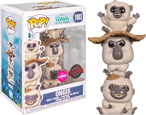 Funko POP! Vinyl Disney #1003: Raya The Last Dragon Flocked Ongis, Target Con 2021 Limited Edition Exclusive