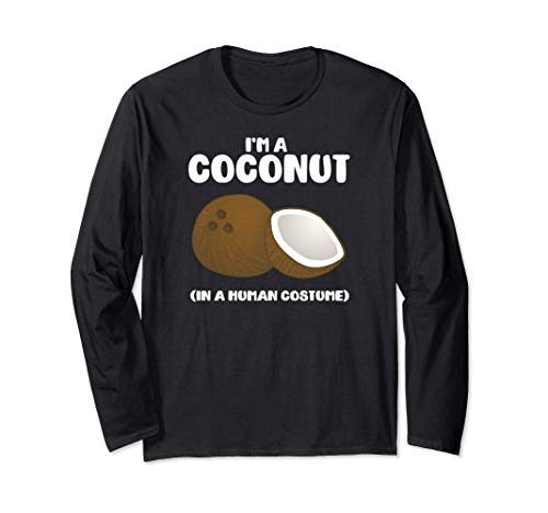 Funny Coconut Costume Coconuts Manga Larga