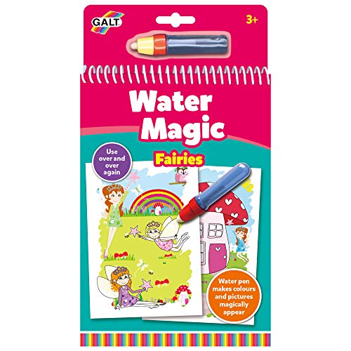 Galt Toys - Water Magic Hadas, Libreta para colorear para niños a partir de 3 años