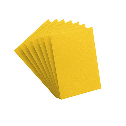 GAMEGEN!C- Pack Matte Prime Sleeves Yellow (100), Color (GGS10032ML)