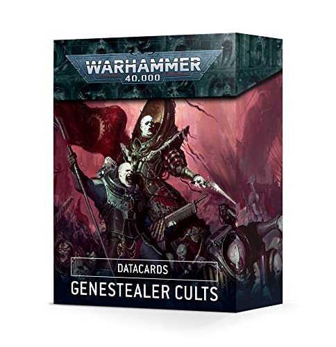 Games Workshop - Warhammer 40,000 - DATACARDS: Genestealer Cults (9ª Edición - 2022)