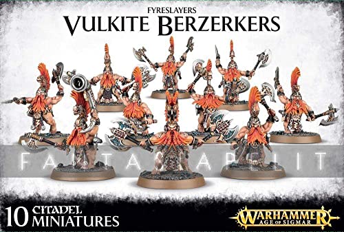 Games Workshop Warhammer AoS - Fyreslayers Vulkite Berzerkers