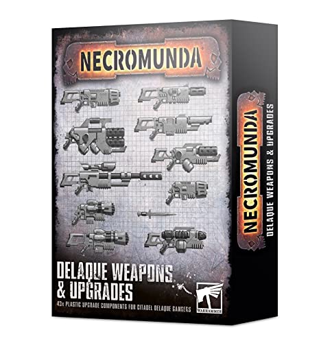 Games Workshop - Warhammer - Necromunda: Armas Delaque y mejoras