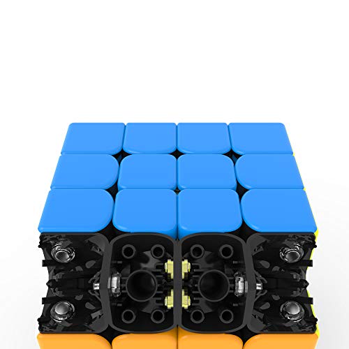 GAN 460 M, 4x4 Cubo Mágico Speed Puzzle de Gans Magnético Cube 460M (sin Stickers)