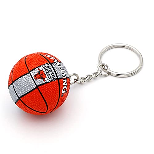 Genérico Llavero NBA - Coleccionables Varios Equipos Pelota Deportiva - Colgante Creativo 3D… (3)