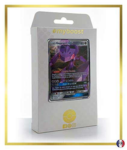 Genesect-GX 130/214 - #myboost X Soleil & Lune 8 Tonnerre Perdu - Coffret de 10 Cartes Pokémon Françaises