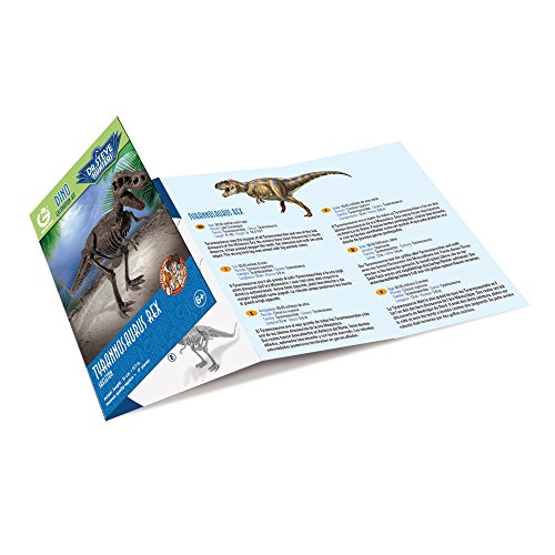 Geoworld Hunters-Dino Dig Excavation T. rex-13 pieces-Uncle Milton Scientific Educational Toy Kit de Excavacion con Tyrannosaurus Rex Dr. Steve, color (90891030)