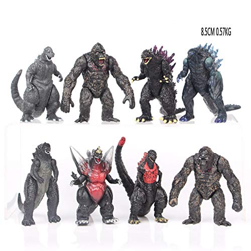 ghfdhf godzilla figuras, godzilla vs kong juguetes, Rey de Monstruos Figura de Acción Juguetes, juego de niños Figuras de Acción